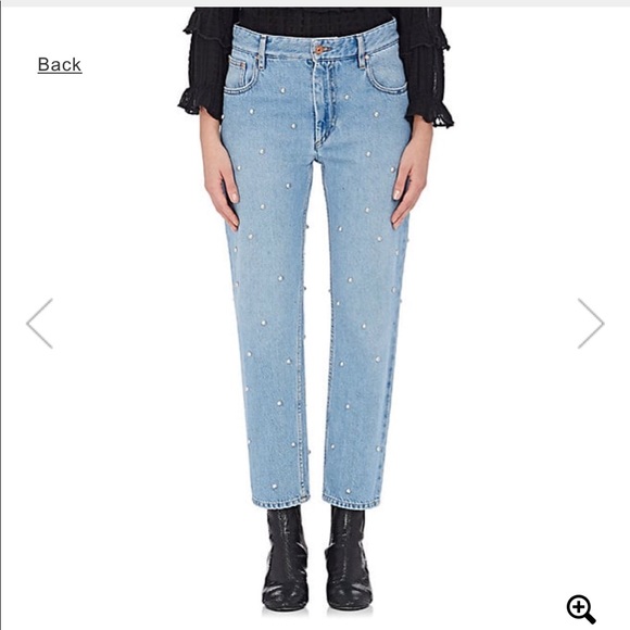 NWOT Isabel Marant Etoile Jeans FR 38 Hi-Waist - Picture 5 of 9